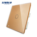 Livolo Projeto Porta de Contato Seco 1 Gang / 1Way Touch Switch VL-C301I-61